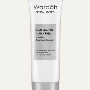 Wardah Crystal Secret NMF Amino + AHA PHA Clarifying Foaming Cleanser
