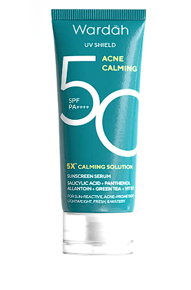 UV Shield Acne Calming Sunscreen Serum SPF50 PA++++