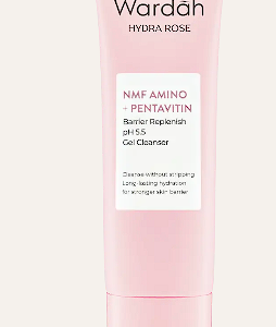 Wardah Hydra Rose NMF Amino + Pentavitin Barrier Replenish pH 5,5 Gel Cleanser